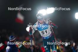 10.02.2024, Nove Mesto na Morave, Czechia (CZE): Marcus Bolin Webb (GBR) - IBU World Championships Biathlon, sprint men, Nove Mesto na Morave (CZE). www.nordicfocus.com. © Thibaut/NordicFocus. Every downloaded picture is fee-liable.