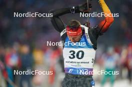 10.02.2024, Nove Mesto na Morave, Czechia (CZE): Philipp Nawrath (GER) - IBU World Championships Biathlon, sprint men, Nove Mesto na Morave (CZE). www.nordicfocus.com. © Thibaut/NordicFocus. Every downloaded picture is fee-liable.