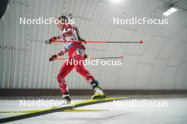 09.02.2024, Nove Mesto na Morave, Czechia (CZE): Anna Juppe (AUT) - IBU World Championships Biathlon, sprint women, Nove Mesto na Morave (CZE). www.nordicfocus.com. © Thibaut/NordicFocus. Every downloaded picture is fee-liable.
