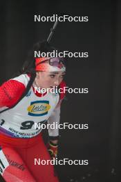 09.02.2024, Nove Mesto na Morave, Czechia (CZE): Emily Dickson (CAN) - IBU World Championships Biathlon, sprint women, Nove Mesto na Morave (CZE). www.nordicfocus.com. © Thibaut/NordicFocus. Every downloaded picture is fee-liable.
