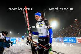 09.02.2024, Nove Mesto na Morave, Czechia (CZE): Tuuli Tomingas (EST) - IBU World Championships Biathlon, sprint women, Nove Mesto na Morave (CZE). www.nordicfocus.com. © Manzoni/NordicFocus. Every downloaded picture is fee-liable.