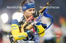 09.02.2024, Nove Mesto na Morave, Czechia (CZE): Anna Magnusson (SWE) - IBU World Championships Biathlon, sprint women, Nove Mesto na Morave (CZE). www.nordicfocus.com. © Thibaut/NordicFocus. Every downloaded picture is fee-liable.