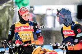 08.02.2024, Nove Mesto na Morave, Czechia (CZE): Vanessa Voigt (GER) - IBU World Championships Biathlon, training, Nove Mesto na Morave (CZE). www.nordicfocus.com. © Thibaut/NordicFocus. Every downloaded picture is fee-liable.