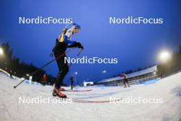 08.02.2024, Nove Mesto na Morave, Czechia (CZE): Tuuli Tomingas (EST) - IBU World Championships Biathlon, training, Nove Mesto na Morave (CZE). www.nordicfocus.com. © Manzoni/NordicFocus. Every downloaded picture is fee-liable.