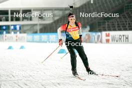 08.02.2024, Nove Mesto na Morave, Czechia (CZE): Emily Dickson (CAN) - IBU World Championships Biathlon, training, Nove Mesto na Morave (CZE). www.nordicfocus.com. © Thibaut/NordicFocus. Every downloaded picture is fee-liable.