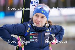 12.02.2024, Nove Mesto na Morave, Czechia (CZE): Anna Magnusson (SWE) - IBU World Championships Biathlon, training, Nove Mesto na Morave (CZE). www.nordicfocus.com. © Thibaut/NordicFocus. Every downloaded picture is fee-liable.