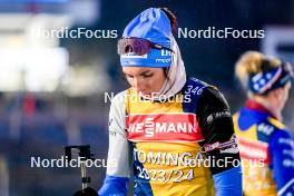 08.02.2024, Nove Mesto na Morave, Czechia (CZE): Tuuli Tomingas (EST) - IBU World Championships Biathlon, training, Nove Mesto na Morave (CZE). www.nordicfocus.com. © Thibaut/NordicFocus. Every downloaded picture is fee-liable.