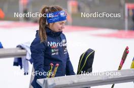 12.02.2024, Nove Mesto na Morave, Czechia (CZE): Anna Magnusson (SWE) - IBU World Championships Biathlon, training, Nove Mesto na Morave (CZE). www.nordicfocus.com. © Thibaut/NordicFocus. Every downloaded picture is fee-liable.