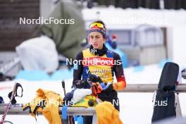 12.02.2024, Nove Mesto na Morave, Czechia (CZE): Vanessa Voigt (GER) - IBU World Championships Biathlon, training, Nove Mesto na Morave (CZE). www.nordicfocus.com. © Thibaut/NordicFocus. Every downloaded picture is fee-liable.