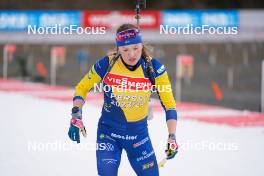 12.02.2024, Nove Mesto na Morave, Czechia (CZE): Linn Persson (SWE) - IBU World Championships Biathlon, training, Nove Mesto na Morave (CZE). www.nordicfocus.com. © Thibaut/NordicFocus. Every downloaded picture is fee-liable.