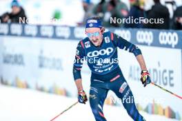 01.01.2024, Toblach, Italy (ITA): Hugo Lapalus (FRA) - FIS world cup cross-country, tour de ski, pursuit, Toblach (ITA). www.nordicfocus.com. © Modica/NordicFocus. Every downloaded picture is fee-liable.