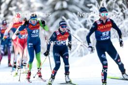 01.01.2024, Toblach, Italy (ITA): Martina Di Centa (ITA) - FIS world cup cross-country, tour de ski, pursuit, Toblach (ITA). www.nordicfocus.com. © Modica/NordicFocus. Every downloaded picture is fee-liable.