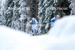 01.01.2024, Toblach, Italy (ITA): William Poromaa (SWE) - FIS world cup cross-country, tour de ski, pursuit, Toblach (ITA). www.nordicfocus.com. © Modica/NordicFocus. Every downloaded picture is fee-liable.
