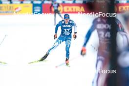 01.01.2024, Toblach, Italy (ITA): Arsi Ruuskanen (FIN) - FIS world cup cross-country, tour de ski, pursuit, Toblach (ITA). www.nordicfocus.com. © Modica/NordicFocus. Every downloaded picture is fee-liable.