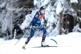 01.01.2024, Toblach, Italy (ITA): Lena Quintin (FRA) - FIS world cup cross-country, tour de ski, pursuit, Toblach (ITA). www.nordicfocus.com. © Modica/NordicFocus. Every downloaded picture is fee-liable.
