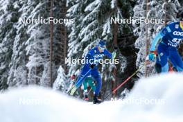 01.01.2024, Toblach, Italy (ITA): Fedor Karpov (KAZ) - FIS world cup cross-country, tour de ski, pursuit, Toblach (ITA). www.nordicfocus.com. © Modica/NordicFocus. Every downloaded picture is fee-liable.