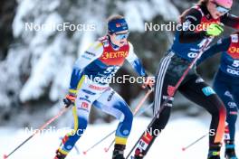 01.01.2024, Toblach, Italy (ITA): Lisa Ingesson (SWE) - FIS world cup cross-country, tour de ski, pursuit, Toblach (ITA). www.nordicfocus.com. © Modica/NordicFocus. Every downloaded picture is fee-liable.