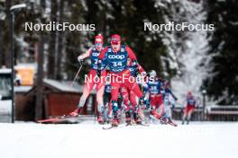 01.01.2024, Toblach, Italy (ITA): Henrik Doennestad (NOR) - FIS world cup cross-country, tour de ski, pursuit, Toblach (ITA). www.nordicfocus.com. © Modica/NordicFocus. Every downloaded picture is fee-liable.