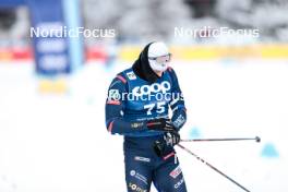01.01.2024, Toblach, Italy (ITA): Lucas Chanavat (FRA) - FIS world cup cross-country, tour de ski, pursuit, Toblach (ITA). www.nordicfocus.com. © Modica/NordicFocus. Every downloaded picture is fee-liable.
