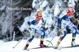 01.01.2024, Toblach, Italy (ITA): Johanna Hagstroem (SWE) - FIS world cup cross-country, tour de ski, pursuit, Toblach (ITA). www.nordicfocus.com. © Modica/NordicFocus. Every downloaded picture is fee-liable.