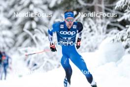 01.01.2024, Toblach, Italy (ITA): Alvar Johannes Alev (EST) - FIS world cup cross-country, tour de ski, pursuit, Toblach (ITA). www.nordicfocus.com. © Modica/NordicFocus. Every downloaded picture is fee-liable.