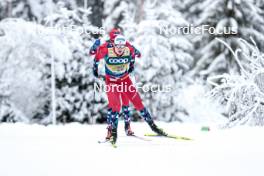 01.01.2024, Toblach, Italy (ITA): Erik Valnes (NOR) - FIS world cup cross-country, tour de ski, pursuit, Toblach (ITA). www.nordicfocus.com. © Modica/NordicFocus. Every downloaded picture is fee-liable.