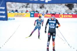 01.01.2024, Toblach, Italy (ITA): Zanden Mcmullen (USA) - FIS world cup cross-country, tour de ski, pursuit, Toblach (ITA). www.nordicfocus.com. © Modica/NordicFocus. Every downloaded picture is fee-liable.