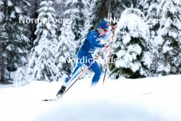01.01.2024, Toblach, Italy (ITA): Lauri Vuorinen (FIN) - FIS world cup cross-country, tour de ski, pursuit, Toblach (ITA). www.nordicfocus.com. © Modica/NordicFocus. Every downloaded picture is fee-liable.