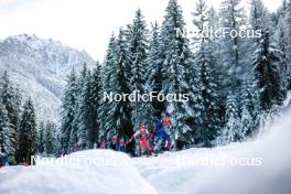 01.01.2024, Toblach, Italy (ITA): Izabela Marcisz (POL), Julia Kern (USA), (l-r)  - FIS world cup cross-country, tour de ski, pursuit, Toblach (ITA). www.nordicfocus.com. © Modica/NordicFocus. Every downloaded picture is fee-liable.