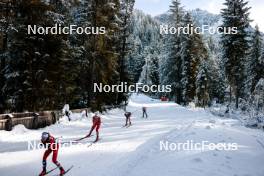 01.01.2024, Toblach, Italy (ITA): Kristin Austgulen Fosnaes (NOR) - FIS world cup cross-country, tour de ski, pursuit, Toblach (ITA). www.nordicfocus.com. © Modica/NordicFocus. Every downloaded picture is fee-liable.