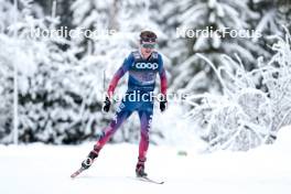 01.01.2024, Toblach, Italy (ITA): Ben Ogden (USA) - FIS world cup cross-country, tour de ski, pursuit, Toblach (ITA). www.nordicfocus.com. © Modica/NordicFocus. Every downloaded picture is fee-liable.