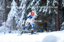 01.01.2024, Toblach, Italy (ITA): Moa Ilar (SWE) - FIS world cup cross-country, tour de ski, pursuit, Toblach (ITA). www.nordicfocus.com. © Modica/NordicFocus. Every downloaded picture is fee-liable.