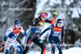 01.01.2024, Toblach, Italy (ITA): Laura Gimmler (GER) - FIS world cup cross-country, tour de ski, pursuit, Toblach (ITA). www.nordicfocus.com. © Modica/NordicFocus. Every downloaded picture is fee-liable.