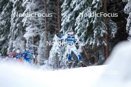 01.01.2024, Toblach, Italy (ITA): Edvin Anger (SWE) - FIS world cup cross-country, tour de ski, pursuit, Toblach (ITA). www.nordicfocus.com. © Modica/NordicFocus. Every downloaded picture is fee-liable.