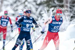 01.01.2024, Toblach, Italy (ITA): Beda Klee (SUI) - FIS world cup cross-country, tour de ski, pursuit, Toblach (ITA). www.nordicfocus.com. © Modica/NordicFocus. Every downloaded picture is fee-liable.