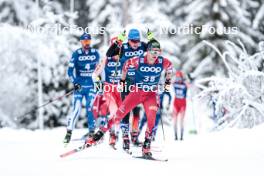 01.01.2024, Toblach, Italy (ITA): Mika Vermeulen (AUT) - FIS world cup cross-country, tour de ski, pursuit, Toblach (ITA). www.nordicfocus.com. © Modica/NordicFocus. Every downloaded picture is fee-liable.