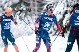 01.01.2024, Toblach, Italy (ITA): Scott Patterson (USA) - FIS world cup cross-country, tour de ski, pursuit, Toblach (ITA). www.nordicfocus.com. © Modica/NordicFocus. Every downloaded picture is fee-liable.