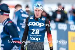 01.01.2024, Toblach, Italy (ITA): Florian Notz (GER) - FIS world cup cross-country, tour de ski, pursuit, Toblach (ITA). www.nordicfocus.com. © Modica/NordicFocus. Every downloaded picture is fee-liable.