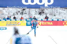 01.01.2024, Toblach, Italy (ITA): Perttu Hyvarinen (FIN) - FIS world cup cross-country, tour de ski, pursuit, Toblach (ITA). www.nordicfocus.com. © Modica/NordicFocus. Every downloaded picture is fee-liable.