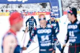 01.01.2024, Toblach, Italy (ITA): Elia Barp (ITA) - FIS world cup cross-country, tour de ski, pursuit, Toblach (ITA). www.nordicfocus.com. © Modica/NordicFocus. Every downloaded picture is fee-liable.