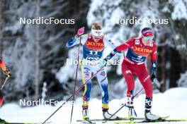 01.01.2024, Toblach, Italy (ITA): Frida Karlsson (SWE) - FIS world cup cross-country, tour de ski, pursuit, Toblach (ITA). www.nordicfocus.com. © Modica/NordicFocus. Every downloaded picture is fee-liable.