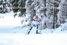 01.01.2024, Toblach, Italy (ITA): Maja Dahlqvist (SWE) - FIS world cup cross-country, tour de ski, pursuit, Toblach (ITA). www.nordicfocus.com. © Modica/NordicFocus. Every downloaded picture is fee-liable.