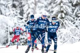01.01.2024, Toblach, Italy (ITA): Remi Bourdin (FRA) - FIS world cup cross-country, tour de ski, pursuit, Toblach (ITA). www.nordicfocus.com. © Modica/NordicFocus. Every downloaded picture is fee-liable.