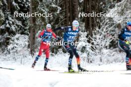 01.01.2024, Toblach, Italy (ITA): Florian Notz (GER) - FIS world cup cross-country, tour de ski, pursuit, Toblach (ITA). www.nordicfocus.com. © Modica/NordicFocus. Every downloaded picture is fee-liable.