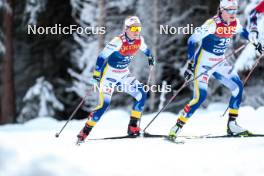 01.01.2024, Toblach, Italy (ITA): Johanna Hagstroem (SWE) - FIS world cup cross-country, tour de ski, pursuit, Toblach (ITA). www.nordicfocus.com. © Modica/NordicFocus. Every downloaded picture is fee-liable.