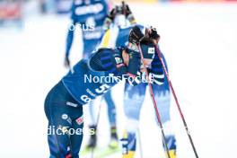 01.01.2024, Toblach, Italy (ITA): Jules Lapierre (FRA) - FIS world cup cross-country, tour de ski, pursuit, Toblach (ITA). www.nordicfocus.com. © Modica/NordicFocus. Every downloaded picture is fee-liable.