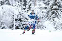 01.01.2024, Toblach, Italy (ITA): Edvin Anger (SWE) - FIS world cup cross-country, tour de ski, pursuit, Toblach (ITA). www.nordicfocus.com. © Modica/NordicFocus. Every downloaded picture is fee-liable.