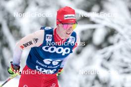 01.01.2024, Toblach, Italy (ITA): Antonin Savary (SUI) - FIS world cup cross-country, tour de ski, pursuit, Toblach (ITA). www.nordicfocus.com. © Modica/NordicFocus. Every downloaded picture is fee-liable.