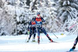 01.01.2024, Toblach, Italy (ITA): Juliette Ducordeau (FRA) - FIS world cup cross-country, tour de ski, pursuit, Toblach (ITA). www.nordicfocus.com. © Modica/NordicFocus. Every downloaded picture is fee-liable.