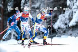 01.01.2024, Toblach, Italy (ITA): Jonna Sundling (SWE) - FIS world cup cross-country, tour de ski, pursuit, Toblach (ITA). www.nordicfocus.com. © Modica/NordicFocus. Every downloaded picture is fee-liable.